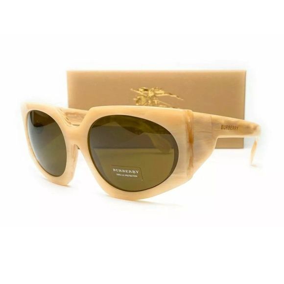 Burberry Women's Striped Beige Sunglasses!